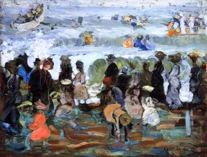 After the Storm by Maurice Brazil Prendergast Oil Painting