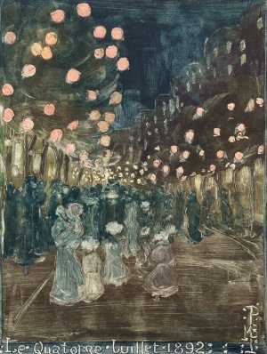 Bastille Day by Maurice Prendergast Oil Painting