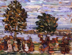 Crepuscule also known as Sunset Oil painting by Maurice Brazil Prendergast