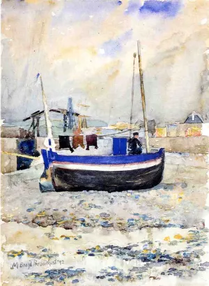 Low Tide, Afternoon, Treport by Maurice Brazil Prendergast Oil Painting