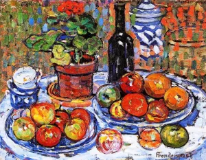 Still Life by Maurice Brazil Prendergast - Oil Painting Reproduction