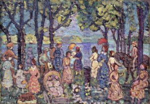 Summer, New England by Maurice Prendergast Oil Painting