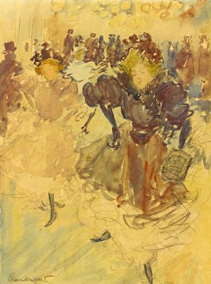 The Dancers by Maurice Brazil Prendergast Oil Painting
