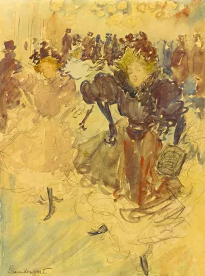 The Dancers by Maurice Brazil Prendergast - Oil Painting Reproduction
