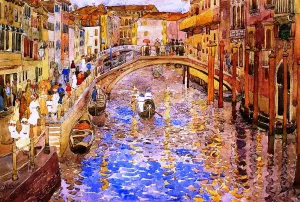 Venetian Canal Scene