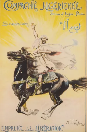Compagnie Algerienne by Maurice Romberg Oil Painting