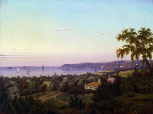 View of Irvington Looking toward Tarrytown, New York