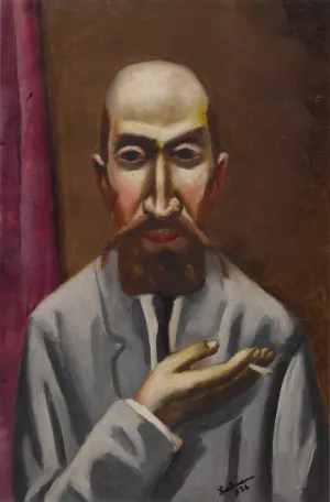 Bildnis eines Turken by Max Beckmann Oil Painting
