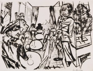 Weihnachten by Max Beckmann Oil Painting