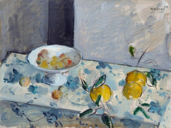 Oranges Ameres  by Max Birrer - Hand-Painted Oil Painting Reproduction