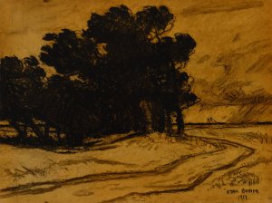 Untitled by Max Bohm Oil Painting