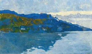 Lake Brienz by Max Buri Oil Painting