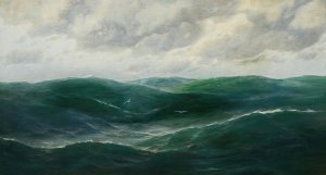Choppy Seas by Max Jensen Oil Painting