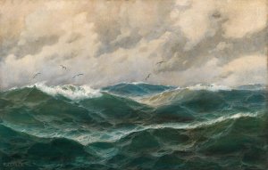 Maritime Painting by Max Jensen Oil Painting