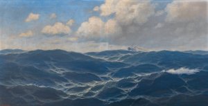 Meereslandschaft by Max Jensen Oil Painting