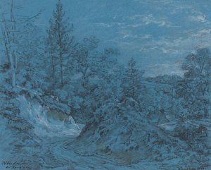 Altenhausen bei Freysing Oil painting by Max Joseph Wagenbauer