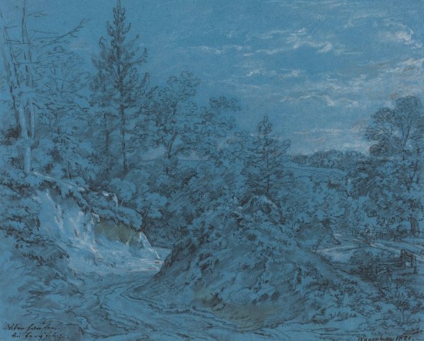 Altenhausen bei Freysing  by Max Joseph Wagenbauer - Hand-Painted Oil Painting Reproduction