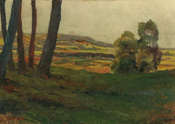 Main Product Photo of A Landscape Painting by Max Kahrer
