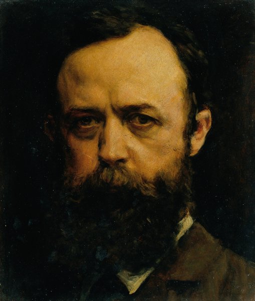 Main Product Photo of Herrenbildnis Painting by Max Klinger
