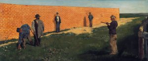 The Walker by Max Klinger Oil Painting