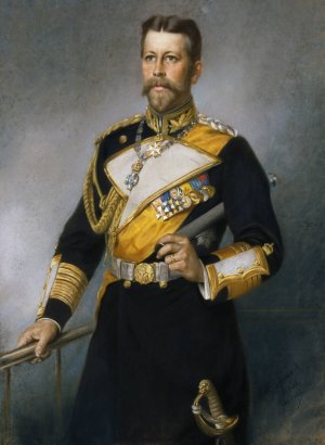 Prince Henry of Prussia by Max Krusemark Oil Painting