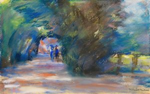 Allee mit zwei Reitern by Max Liebermann Oil Painting