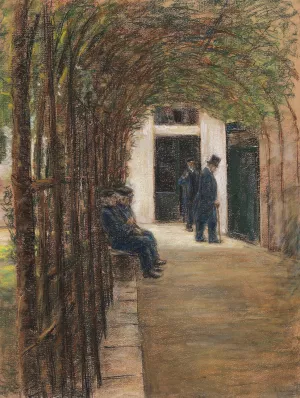 Altmannerhaus in Amsterdam by Max Liebermann Oil Painting