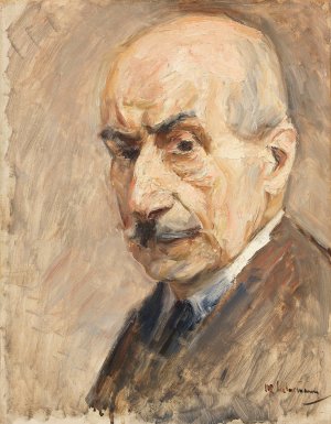 Selbstbildnis Oil painting by Max Liebermann
