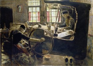The Weaver by Max Liebermann Oil Painting