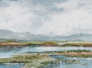 Afternoon at The Lake 1 by Max Maxx Oil Painting
