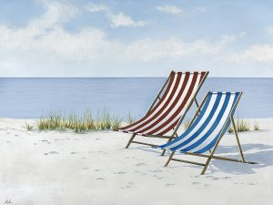 Beach Day No. 2 by Max Maxx Oil Painting