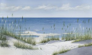 Beach Grass Oil painting by Max Maxx