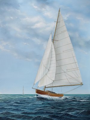 Come Sail Away by Max Maxx Oil Painting