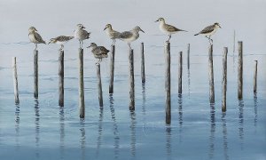 Midday Break Oil painting by Max Maxx