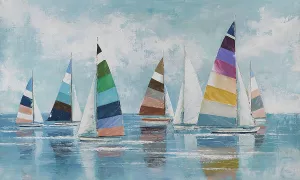 Sailing In Color by Max Maxx Oil Painting