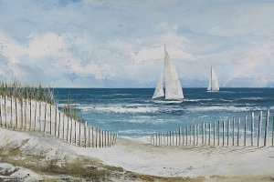 Tranquil Sea No. 2 Oil painting by Max Maxx