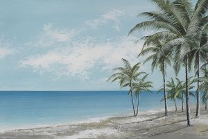 Tranquil Sea No. 3 Oil painting by Max Maxx
