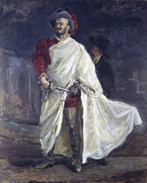 The Singer Francisco D'Andrade as Don Giovanni in Mozart's Opera by Max Slevogt Oil Painting