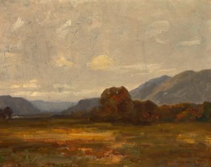 Landscape by Max Weyl Oil Painting