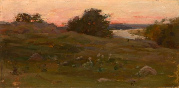 Main Product Photo of Landscape Painting by Max Weyl