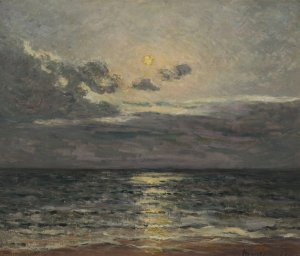 Effet de lune by Maxime Maufra Oil Painting