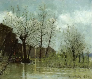 Flood Oil painting by Maxime Maufra