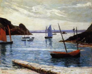 Ile de Brehat painting by Maxime Maufra