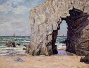 L'Arche de Port blanc presq L'Ile de Quiberon by Maxime Maufra - Oil Painting Reproduction