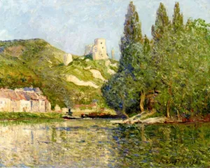 Le Chateau-Gaillard Oil painting by Maxime Maufra
