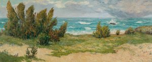 Le Vent  by Maxime Maufra Oil Painting