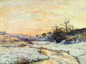 Morning in Winter, Vallee du Ris, Douardenez