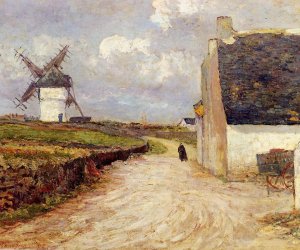 Near the Mill by Maxime Maufra Oil Painting