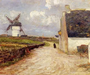 Near the Mill by Maxime Maufra Oil Painting