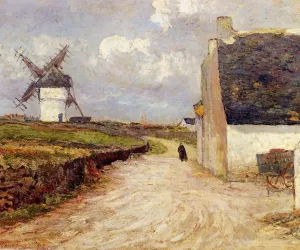 Near the Mill Oil painting by Maxime Maufra